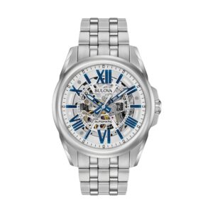 Sutton 43 mm – Srebrna bransoletka szkieletowa