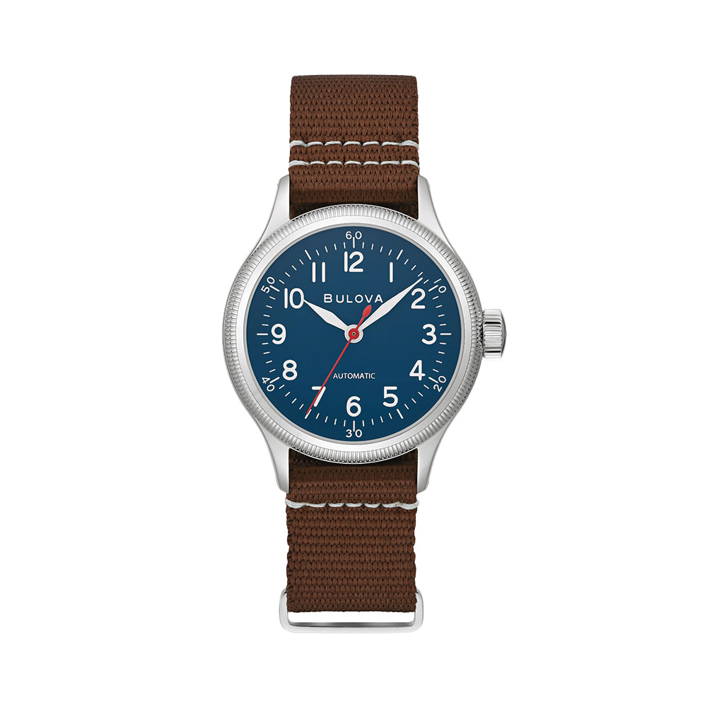 Zegarek A-11 Hack 37 mm – niebieski z paskiem NATO