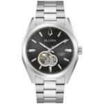 Bulova Dress/Classic Klasyczny męski zegarek ze stali nierdzewnej