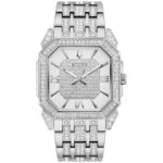 Zegarek męski Bulova Dress/Classic Crystal ze stali nierdzewnej