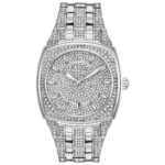Zegarek męski Bulova Dress/Classic Crystal ze stali nierdzewnej