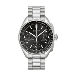 Lunar Pilot 43,5 mm – czarny z paskiem