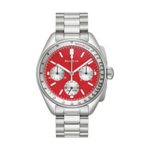 Lunar Pilot „Blood Moon” 43,5 mm – na bransolecie