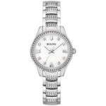 Bulova Misc Crystal damska ze stali nierdzewnej