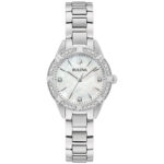 Sukienka Bulova/Klasyczna Bul damska ze stali nierdzewnej