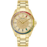 Sukienka Bulova/Klasyczna męska Bulova ze stali nierdzewnej