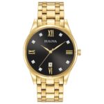 Bulova Dress/Classic Klasyczny męski zegarek ze stali nierdzewnej