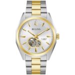 Bulova Dress/Classic Klasyczny męski zegarek ze stali nierdzewnej
