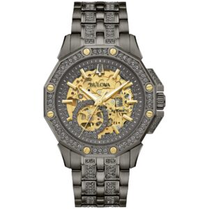 Zegarek męski Bulova Dress/Classic Crystal ze stali nierdzewnej