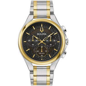 Sukienka Bulova Curv męska ze stali nierdzewnej