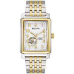 Sukienka Bulova/Klasyczna męska Bulova ze stali nierdzewnej