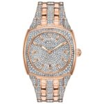 Zegarek męski Bulova Dress/Classic Crystal ze stali nierdzewnej