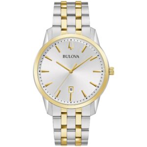 Bulova Dress/Classic Klasyczny męski zegarek ze stali nierdzewnej