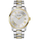Bulova Dress/Classic Klasyczny męski zegarek ze stali nierdzewnej
