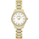 Bulova Misc Crystal damska ze stali nierdzewnej