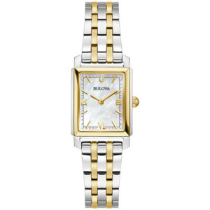 Sukienka Bulova/Klasyczna Bul damska ze stali nierdzewnej