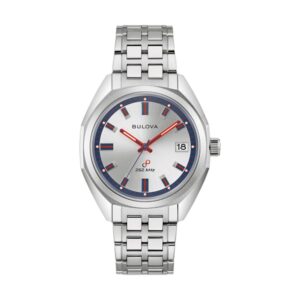 Jet Star 50th Anniversary, edycja limitowana, 40 mm – srebrna bransoleta i skórzany pasek
