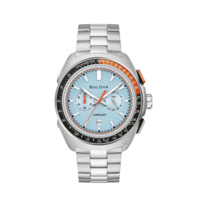 Racer Chronograph 42 mm – niebieski na pasku