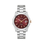 Surveyor 39mm - bordowy na pasku
