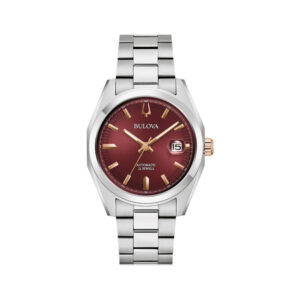 Surveyor 39mm - bordowy na pasku